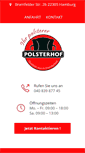 Mobile Screenshot of polsterhof.de